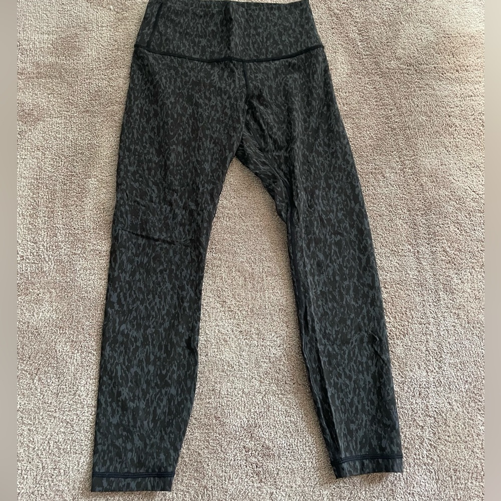 Lululemon wunder under 25” leggings. Size 8.